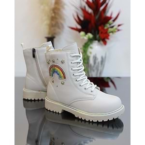Kidessa 1744 Anatomik Tabanlı Kız Çocuk Postal Bot - NKT01744-BEJ-34