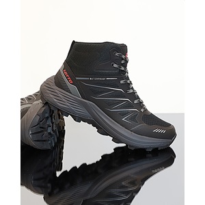 1764-Arnet Anatomik Taban Waterproof Trekking Spor Bot - NKT01764-siyah gri-45