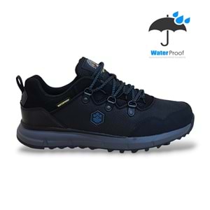 Lumberjack 1800-Wılmore Anatomik Tabanlı Waterproof Trekking Yürüyüş & Koşu Ayakkabısı - NKT01800-siyah gri-42