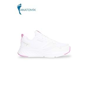 Kinetix 1841-Control Anatomik Tabanlı Kadın Yürüyüş & Koşu Ayakkabısı - NKT01841-beyaz pembe-38
