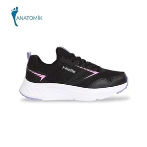 Kinetix 1841-Control Anatomik Tabanlı Kadın Yürüyüş & Koşu Ayakkabısı - NKT01841-siyah pembe-38