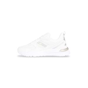 Kinetix 1860-Axıon Anatomik Tabanlı Kadın Sneakers Ayakkabı - NKT01860-Beyaz Gümüş-38