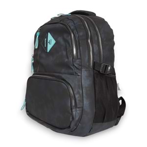 Konfores 1877-2049 Unisex Anatomik Sırt Yapılı Günlük ve Okul Sırt Çantası - NKT01877-mavi-TEK EBAT