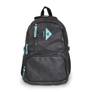 Konfores 1877-2049 Unisex Anatomik Sırt Yapılı Günlük ve Okul Sırt Çantası - NKT01877-siyah-TEK EBAT