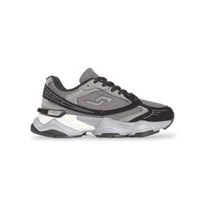 Jump 1878-29903 Anatomik Kalın Tabanlı Bayan Sneakers Ayakkabı - NKT01878-siyah gri-40