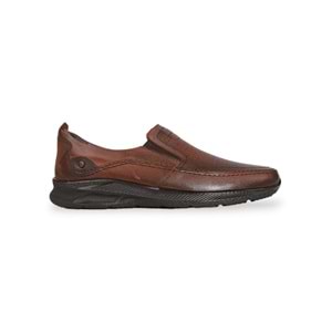 Konfores 1920-532133 Hakiki Deri Anatomik Tabanlı Erkek Günlük Ayakkabı - NKT01920-TABA-44