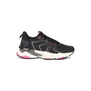 Jump 2030-29907 Anatomik Kalın Tabanlı Kadın Sneakers Ayakkabı - NKT02030-siyah-40