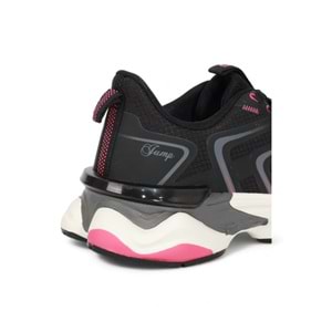 Jump 2030-29907 Anatomik Kalın Tabanlı Kadın Sneakers Ayakkabı - NKT02030-siyah-40