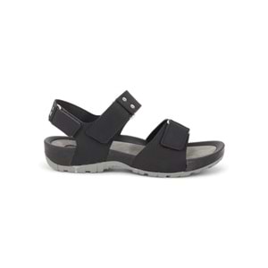 2045-9829-9 Tam Anatomik Erkek Sandalet - NKT02045-siyah-45