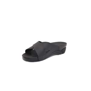 2176-Venedik-9 Tam Anatomik Kadın Günlük Terlik - NKT02176-siyah-38