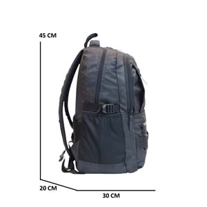 Relaxion 2052-Kamuflaj Üst Kalite Unisex Anatomik Sırt Destekli Günlük,Spor ve Okul Sırt Çantası - NKT02213-kahverengi-TEKEBAT