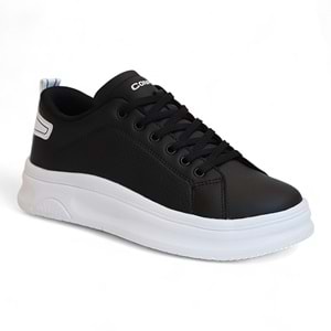 2230-Conpax Mcqueen Modeli Anatomik Tabanlı Üst Kalite Unisex Sneakers Ayakkabı - NKT02230-siyah-beyaz-37