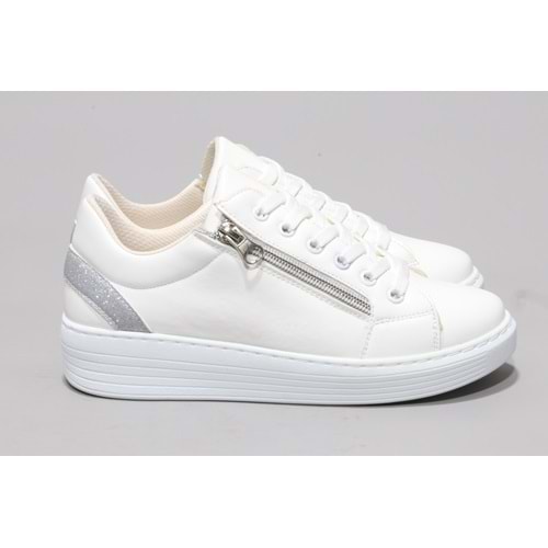 Kadir Ekici 822 Bayan Fermuarlı Sneakers Ayakkabı