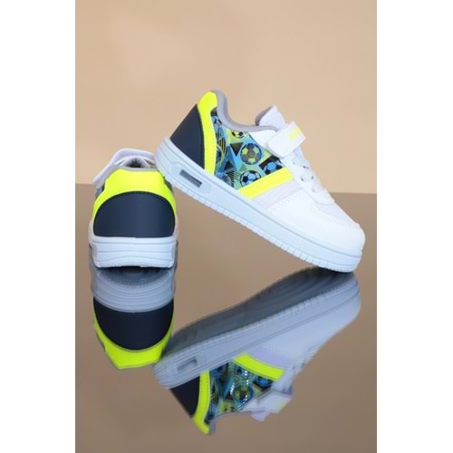Kidessa 1238 Anatomik Taban Unisex Işıklı Çocuk Spor Ayakkabı