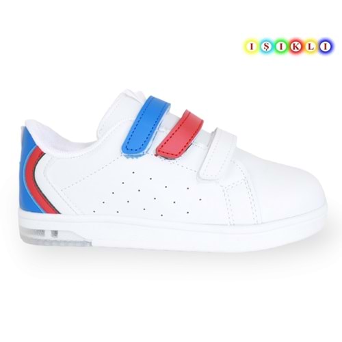 Kidessa 1628 Anatomik Tabanlı Işıklı Çocuk Unisex Günlük Spor Ayakkabı