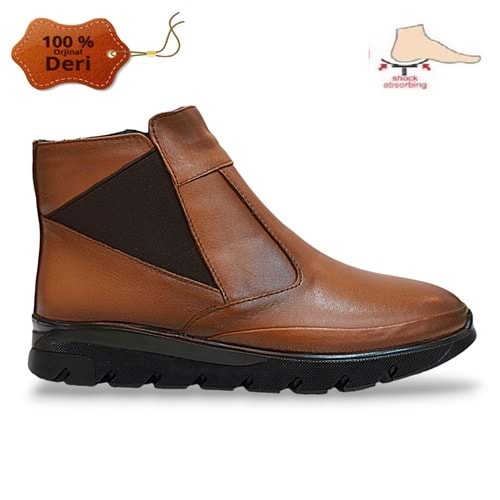 Konfores 1780-362061 Hakiki Deri Anatomik Tabanlı Kadın Anne Bot
