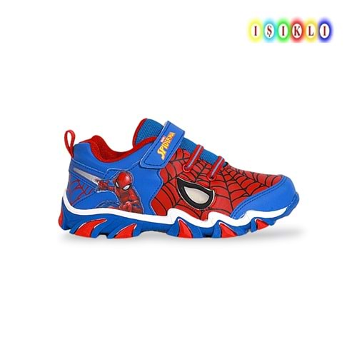 Spıder-Man 1842-Masko Işıklı Erkek Çocuk Günlük Spor Ayakkabı