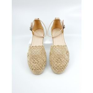 FHM BAYAN DÜZ TABAN SANDALET - FHM - BEJ - 38 - NKT00067-800