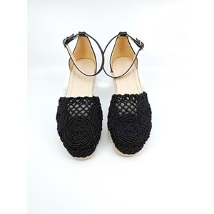FHM BAYAN DÜZ TABAN SANDALET - FHM - SİYAH - 38 - NKT00067-806