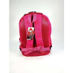 astral 1621 ortopedic ilkokul çantası - siyah pembe - TEK EBAT