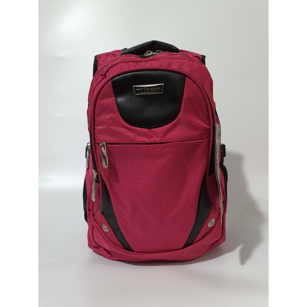 Relaxion 8626 yarasa sırt çantası - PEMBE - TEK EBAT