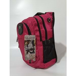 Relaxion 8626 yarasa sırt çantası - PEMBE - TEK EBAT