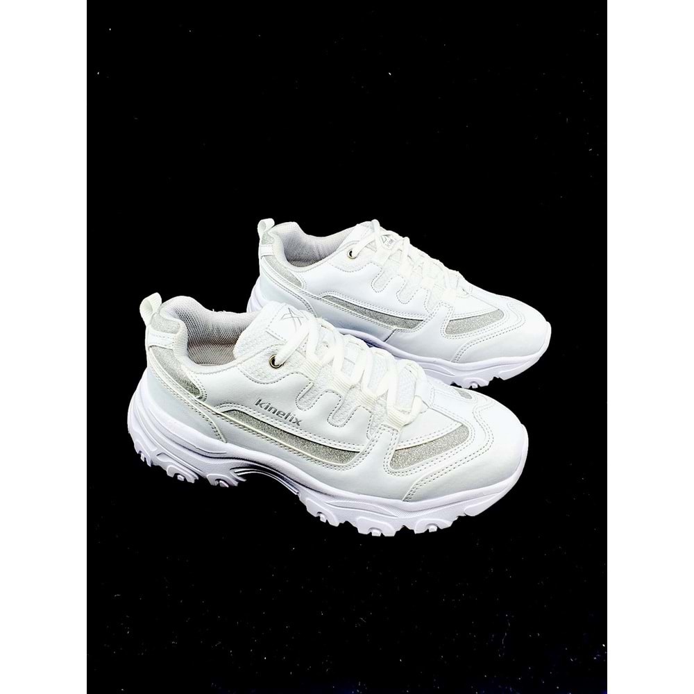 Kinetix Perı Ortopedic Sneakers Ayakkabı - BEYAZ - 37