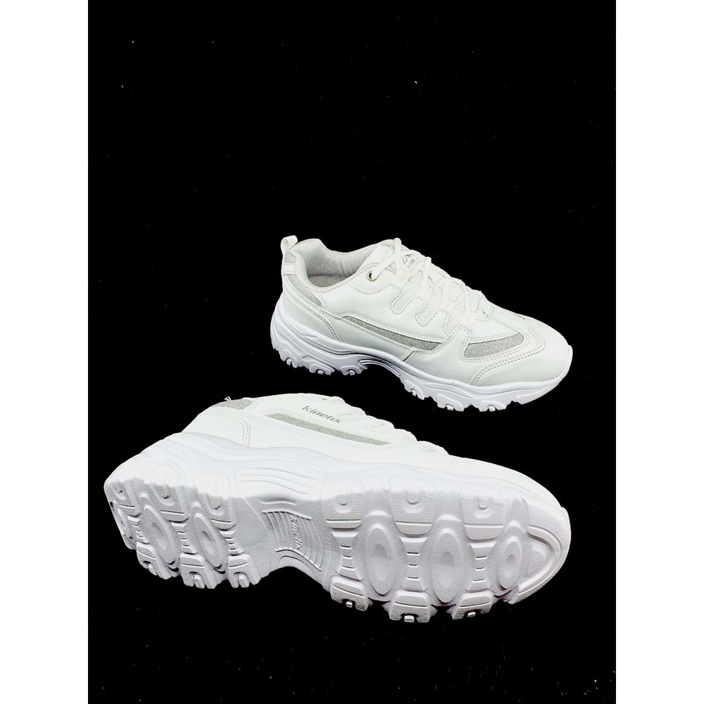 Kinetix Perı Ortopedic Sneakers Ayakkabı - BEYAZ - 37