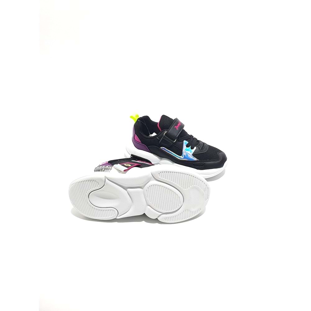Jump 24936 Ortpedic Çocuk Spor Ayakkabı - siyah - 30