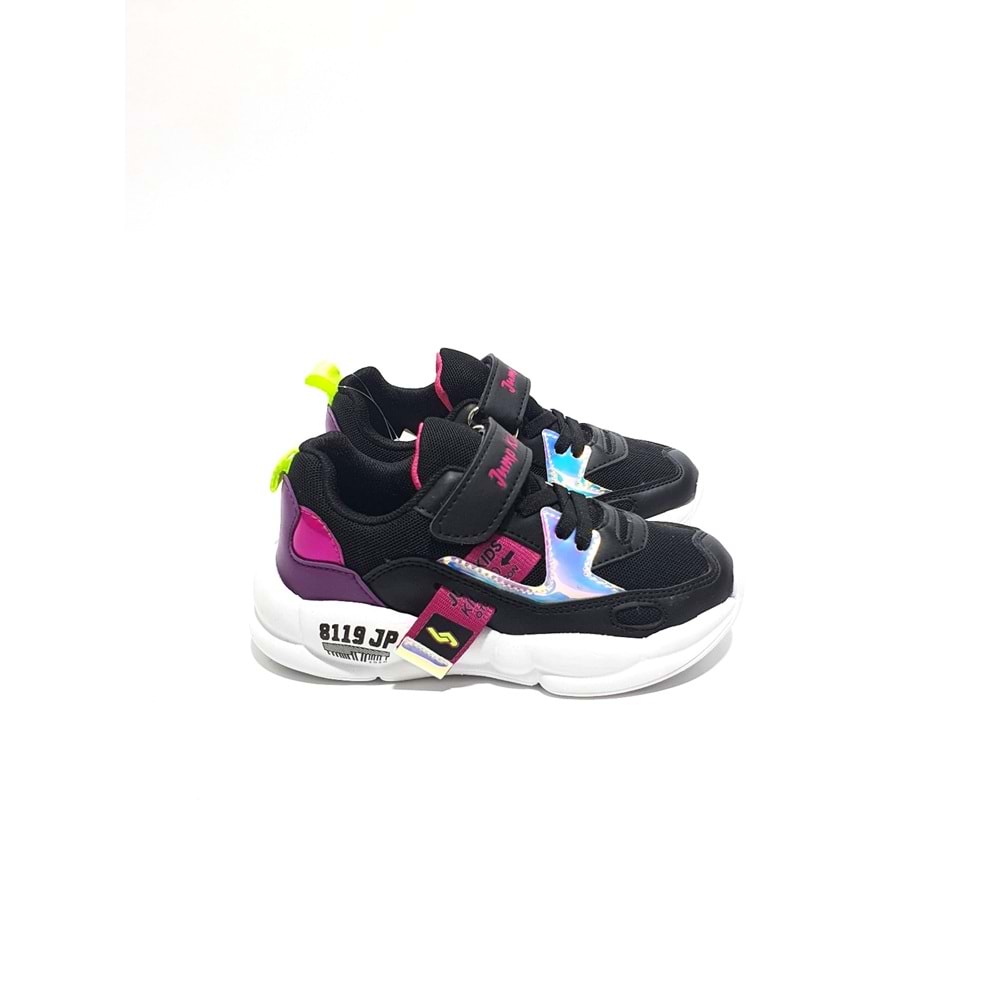 Jump 24936 Ortpedic Çocuk Spor Ayakkabı - siyah - 30