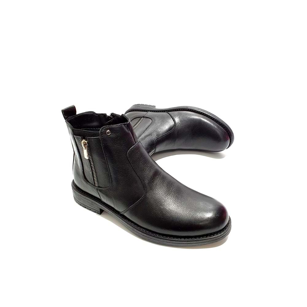 Mp 4094 Hakiki Deri Erkek Bot - siyah - 40