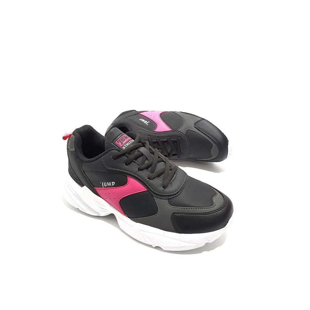 Jump 24079 Ortopedic Bayan Sneakers Ayakkabı - siyah - 39
