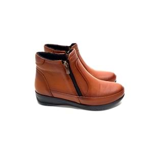 Divadonna 1704 Hakiki Deri Ortopedic Bot - TABA - 37