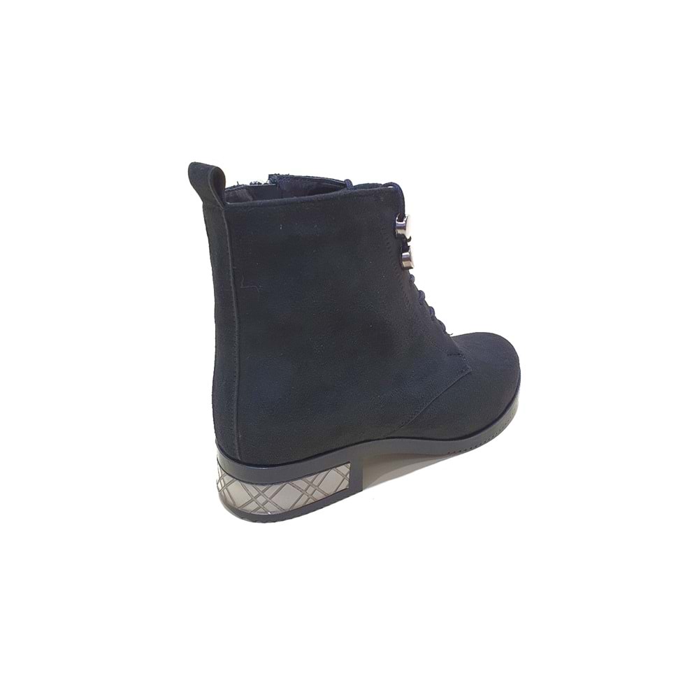 Ventes 528 Bayan Ortopedic Bot - siyah nubuk - 39