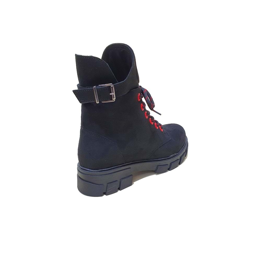 Ventes 536 Ortopedic Bayan Bot - siyah nubuk - 40