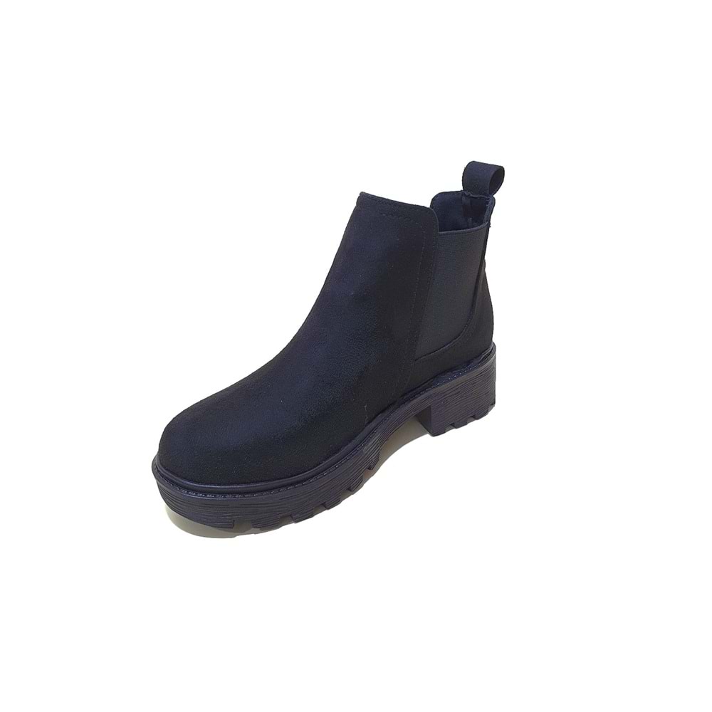 Ventes 537 Ortopedic Bayan Bot - siyah nubuk - 40