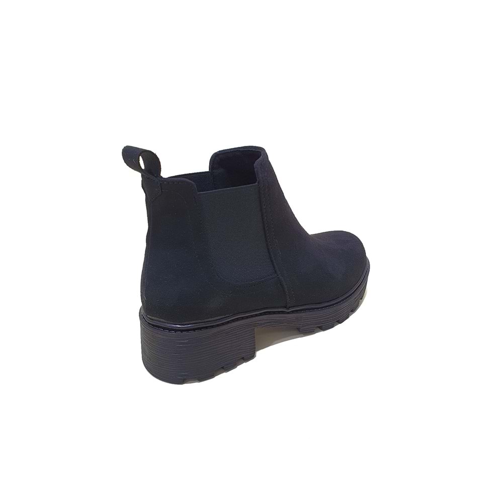 Ventes 537 Ortopedic Bayan Bot - siyah nubuk - 40
