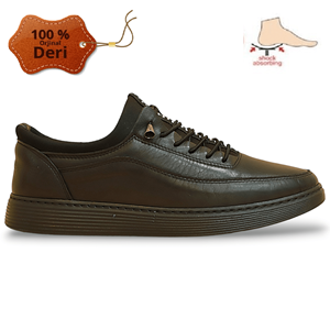 Konfores 958 Hakiki Deri Anatomik Erkek Ayakkabı - NKT00958-siyah-42