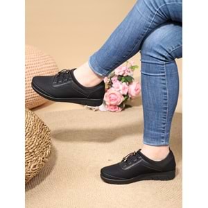 Konfores 1081 Anatomik Bayan Mevsimlik Ayakkabı - NKT01081-siyah-39