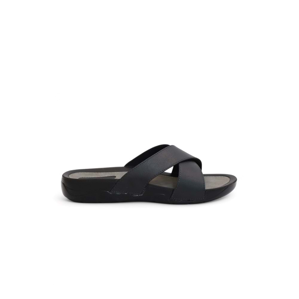 Konfores 1162-9877 Tam Anatomik Terlik - NKT01162-siyah-42