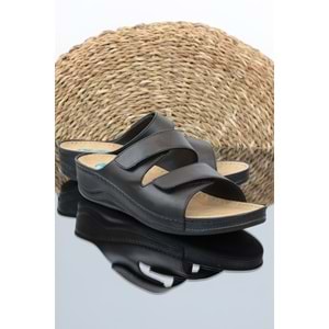 Konfores 1171-9946 Tam Anatomik Bayan Terlik - NKT01171-siyah-37