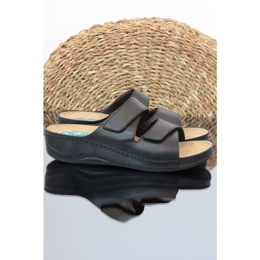 Konfores 1171-9946 Tam Anatomik Bayan Terlik - NKT01171-siyah-37