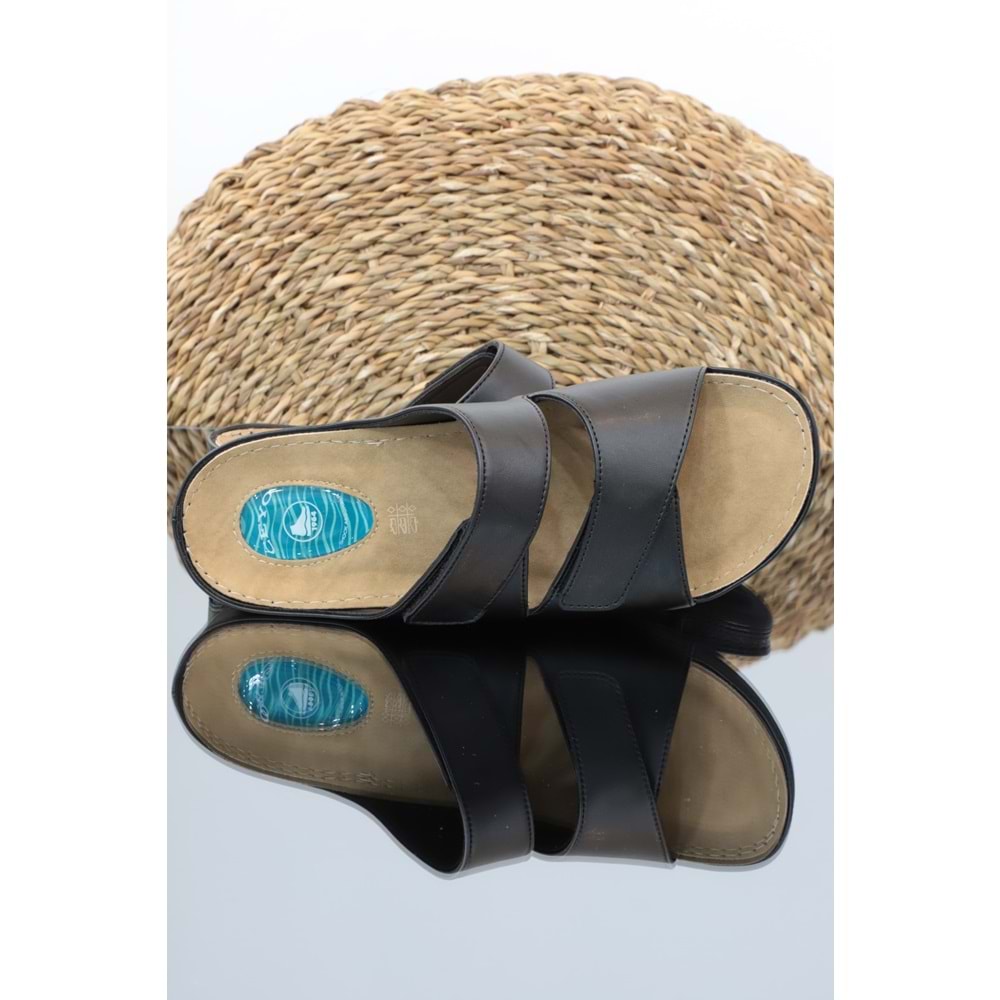 Konfores 1171-9946 Tam Anatomik Bayan Terlik - NKT01171-siyah-37