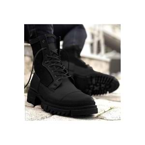 Konfores 1384 Unisex Anatomik Tabanlı Spor Bot - NKT01384-siyah-39