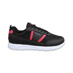 Konfores 1521-Largus Anatomik Taban Sneakers Ayakkabı - NKT01521-siyah beyaz-40