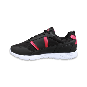 Konfores 1521-Largus Anatomik Taban Sneakers Ayakkabı - NKT01521-siyah beyaz-40