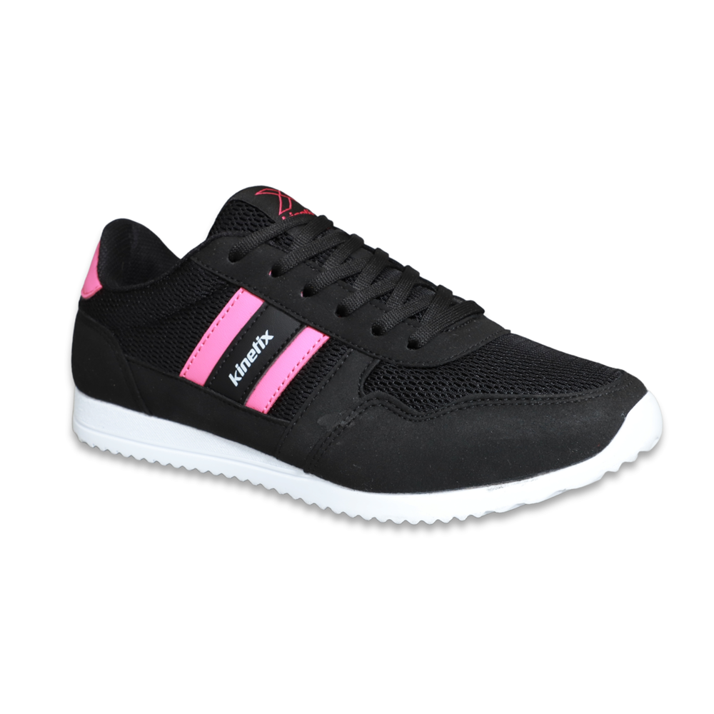 Konfores 1531-Carter Anatomik Taban Sneakers Ayakkabı - NKT01531-siyah pembe-36