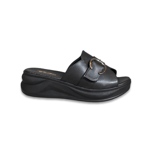 Konfores 1546-487030 Tam Anatomik Bayan Terlik - NKT01546-siyah-39
