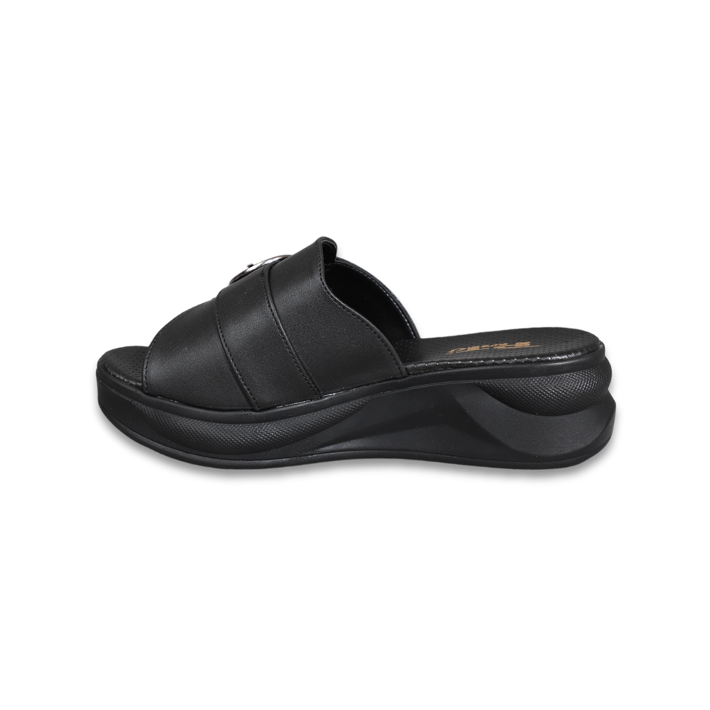 Konfores 1546-487030 Tam Anatomik Bayan Terlik - NKT01546-siyah-39