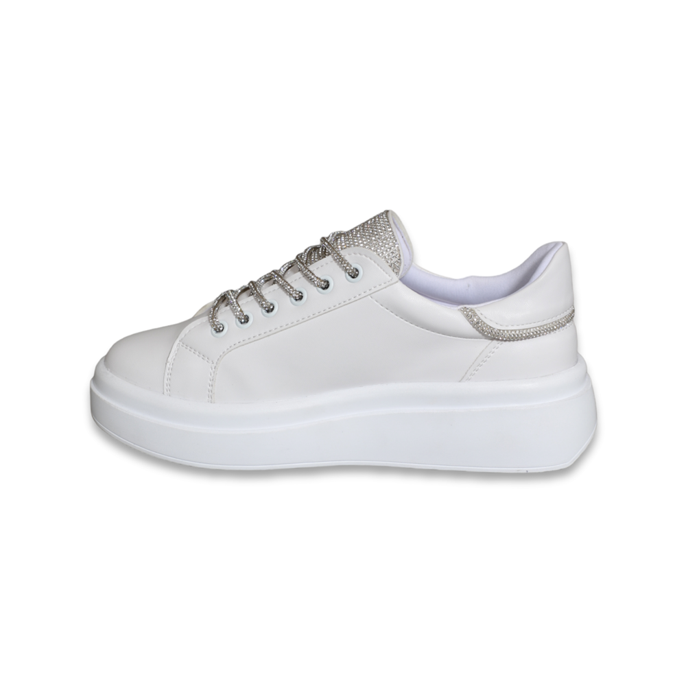 Konfores 1566-561179 Anatomik Tabanlı Sneakers Ayakkabı - NKT01566-BEYAZ-40